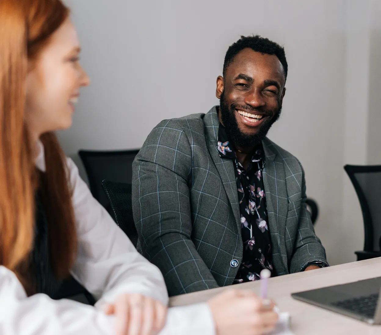 Candidat satisfait des services d’acquisition de talents.
